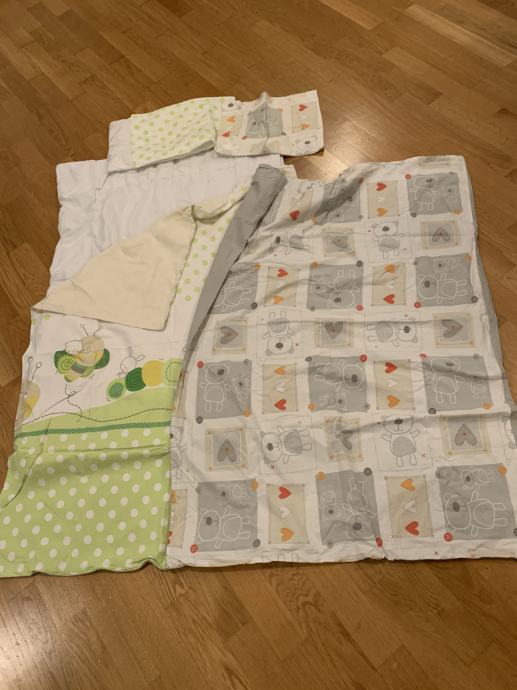 Otroška posteljnina, prevleke in obrobe