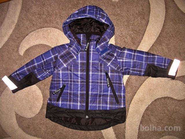 Nova otroška zimska športna jakna št.92 -modra