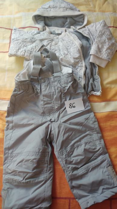 Otroški smučarski komplet (bunda+hlače) deklica ali fant vel 86 - 92