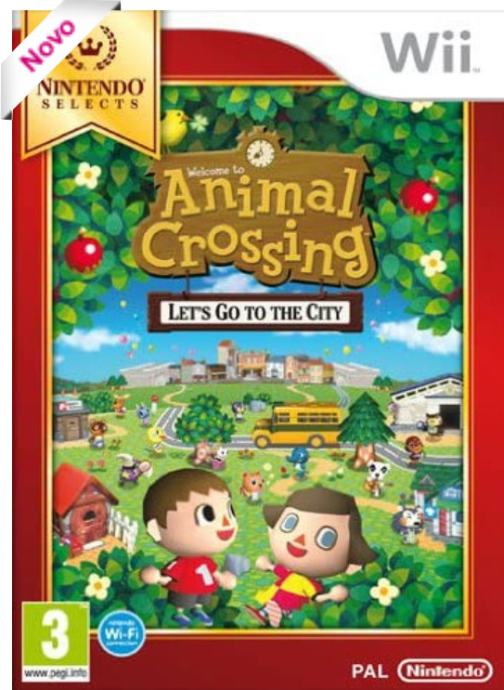 WII ANIMAL CROSSING Let's Go To The City ( WII U )