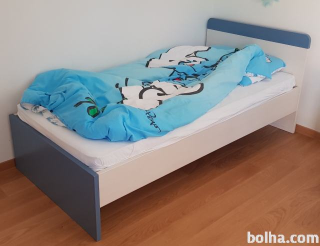 Fantovske postelja 190x90 z vzmetnico