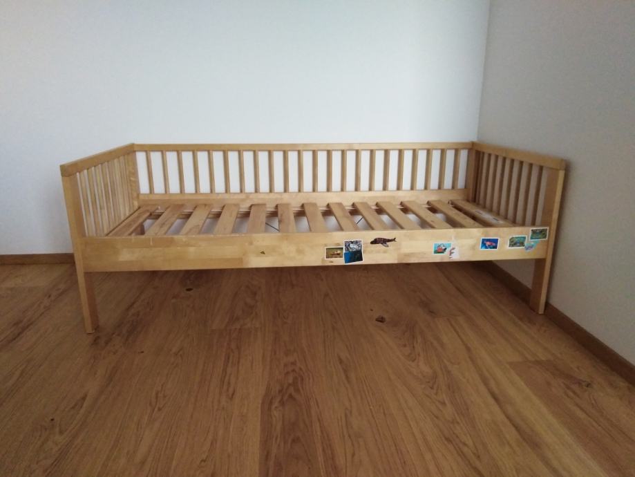 Otroška postelja 70x160 + varovalo