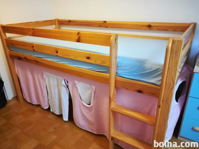 Otroška postelja - Pograd 90x200