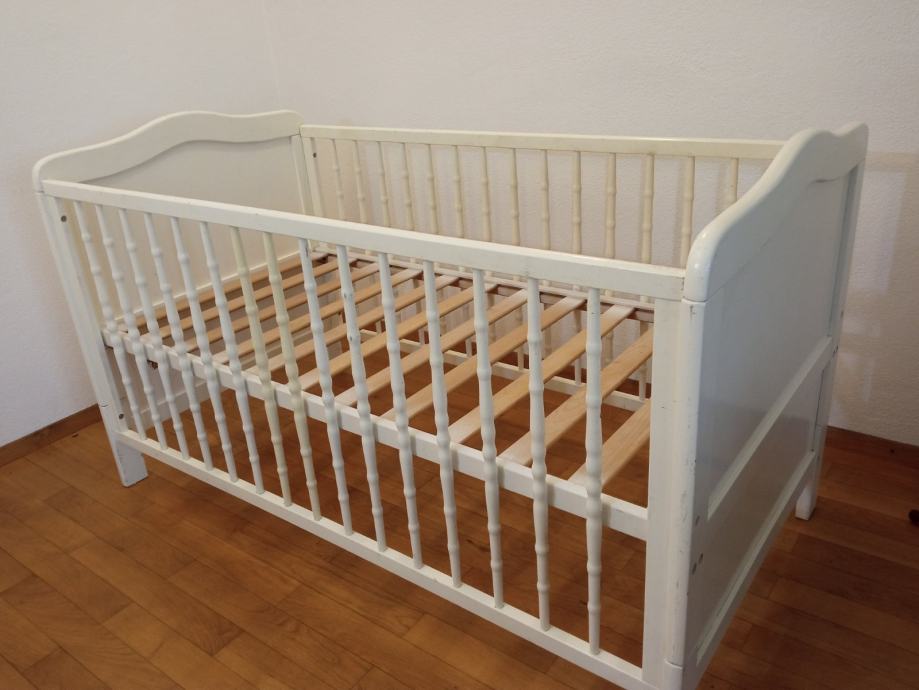 Otroška posteljica 140 x 70, z ograjico ali brez