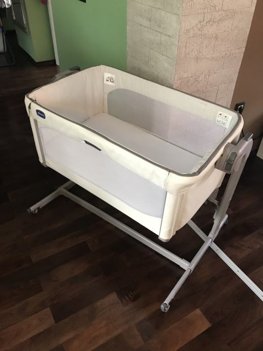 Otroška posteljica Chicco NEXT 2 ME MAGIC White Snow