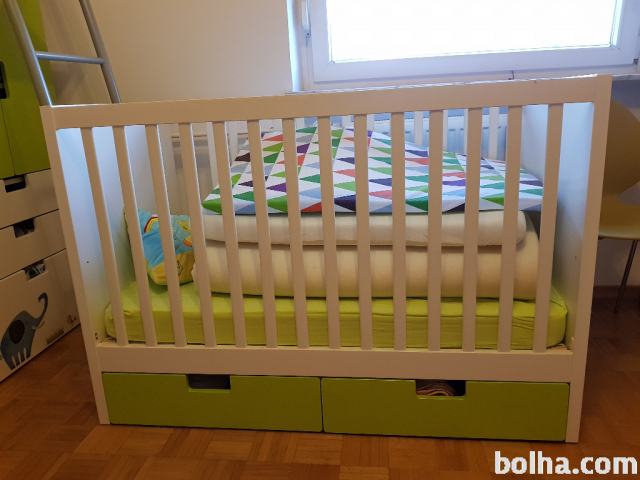 Otroška posteljica Ikea stuva