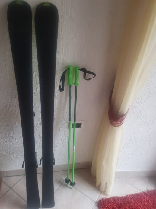 Skis Elan RC Race + fixations EL 4.5 Shift enfant