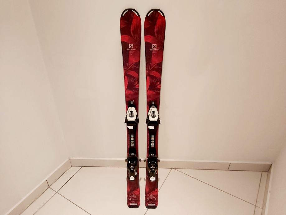 Otroške smuči Salomon QST Lux 120 cm + palice