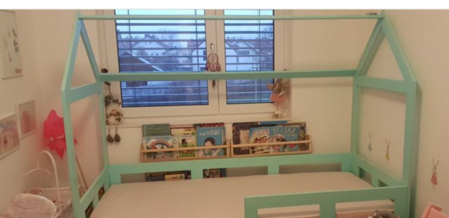 Otroška soba Pinio moon omara + postelja hiška