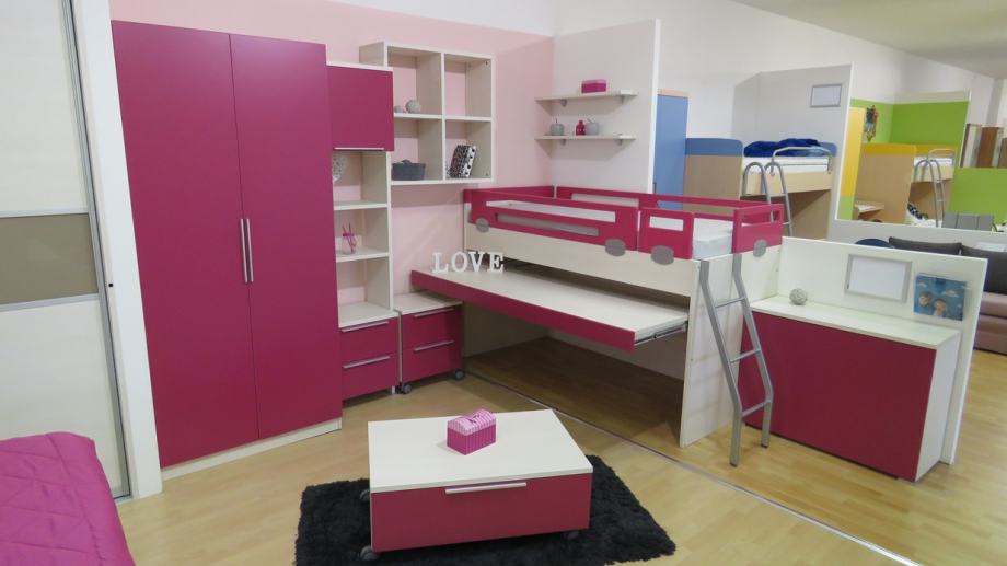 Prevc: otroška soba za punce Hespo ZA SAMO 590 €