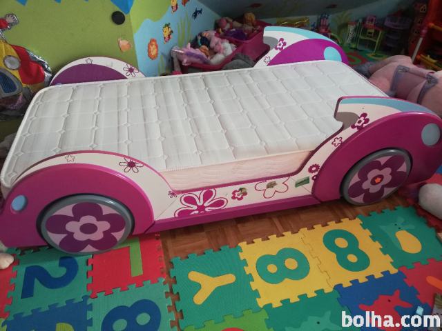 Otroška postelja avto, punce