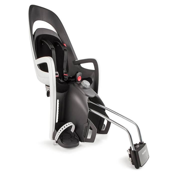 Kolesarski sedež Hamax Caress + adapter za kolesarski prtljažnik