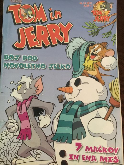 *Legendaren Tom&Jerry zabaven STRIP, TOM IN JERRY slovenščina - prodam