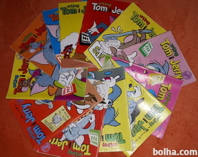 Tom i Jerry Vrtirep strip 12 kosov, srbohrvaški jezik