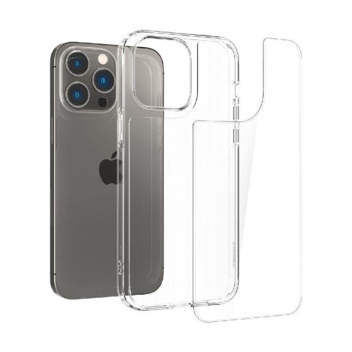 Ovitek Spigen Quartz Hybrid Iphone 14 Pro Max Crystal Clear