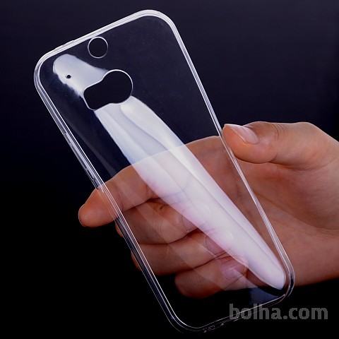 Silikonski prozoren ovitek Samsung iPhone LG Huawei Sony