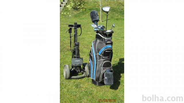 golf komplet palic in voziček