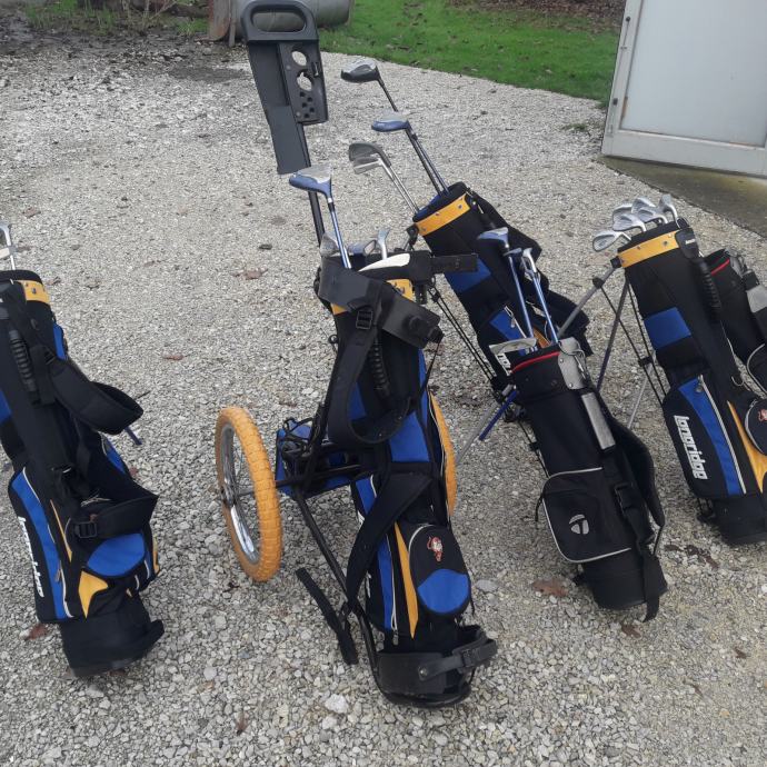 Golf palice in torbe plus voziček
