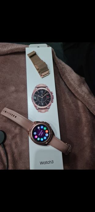 galaxy watch 3 rose gold 41mm
