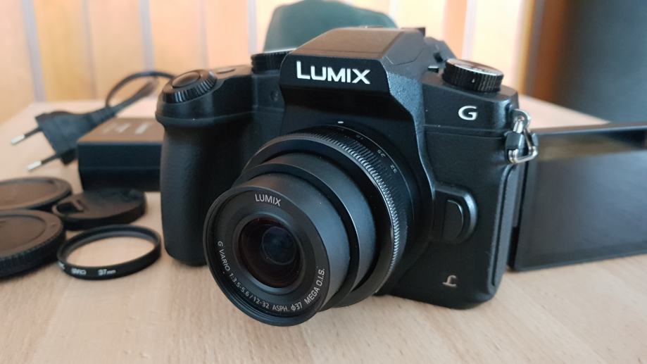 Panasonic digitalni brezzrcalni fotoaparat Lumix DMC-G80 + 12-32mm