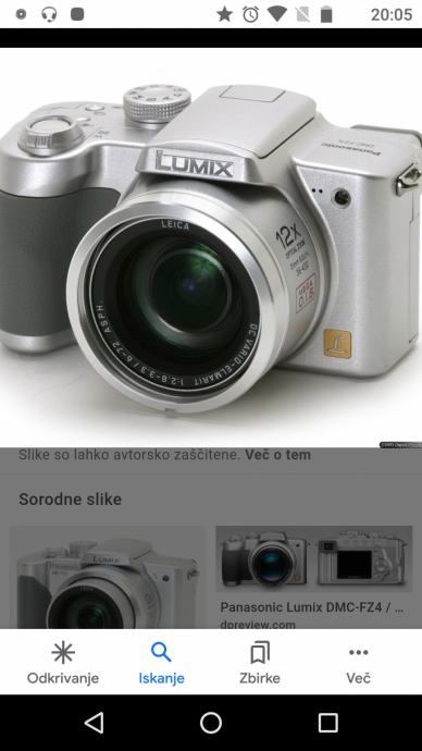 Panasonic lumix dmc fz5 nov vrhunski fotoaparat