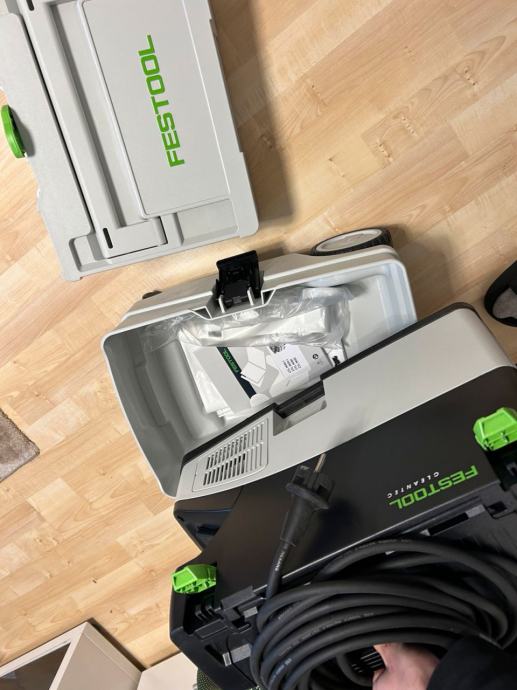 Motore Aspiratore Domel Turbo 1200W Per Festool CTL MIDI 36 E AC – Ricambio Originale Con Cavo E Spina - 4
