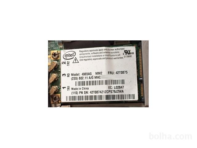 Intel WiFi kartica (4965AG MM2) 42T0875