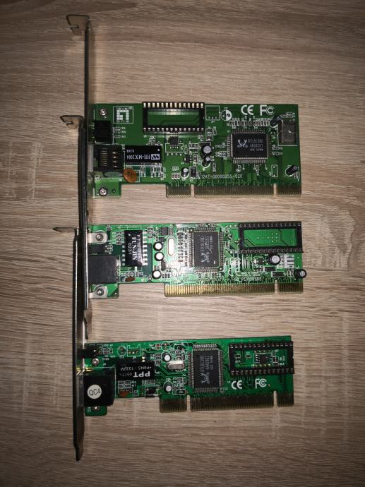 Več Ethernet kartic PCI   4 kosi