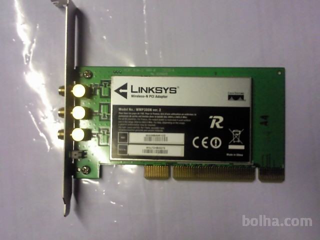 LINKSYS WMP300N ver.2 PCI WiFi kartica z anteno
