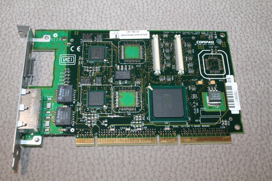 Mrežna kartica - adapteer HP Compaq NC3134 Dual Port 10/100 NIC