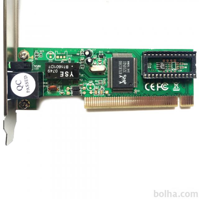 PCI Realtek RTL8139D 10/100Mbps