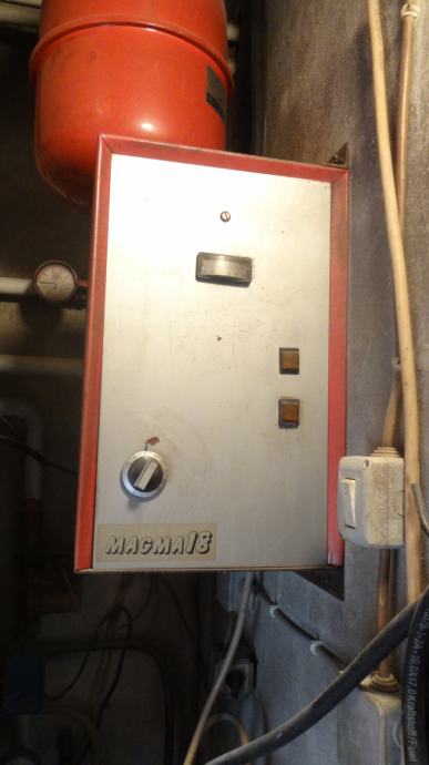 Električna peč za centralno ogrevanje +črpalka grundfos