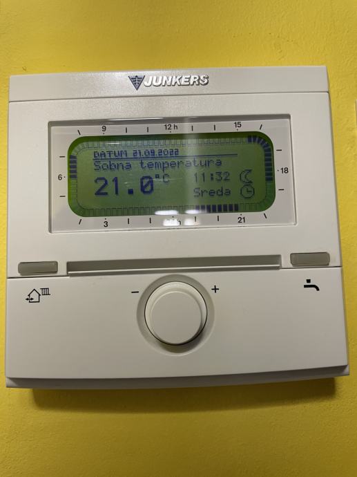 Junkers Zr 18 3 Ae 23 Bedienungsanleitung Plinska Peč JUNKERS ZWR 18-3 AE 23 + Regulator sobne temperature FR100