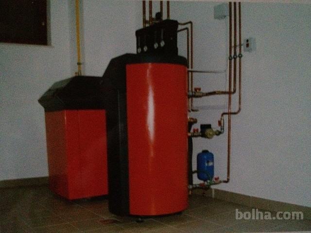 Weishaupt plinska pec in grelec sanitarne vode