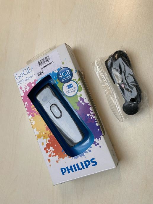 Philips GoGear 4GB USB MP3 predvajalnik