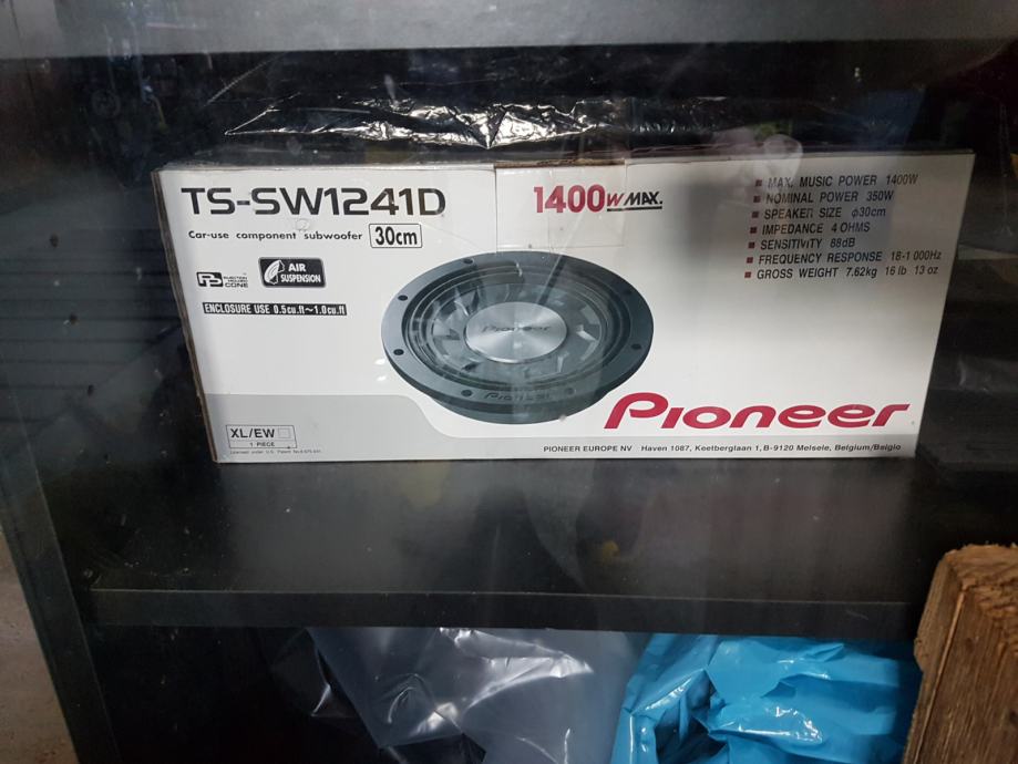 Pioneer TS-SW1241D 1400W
