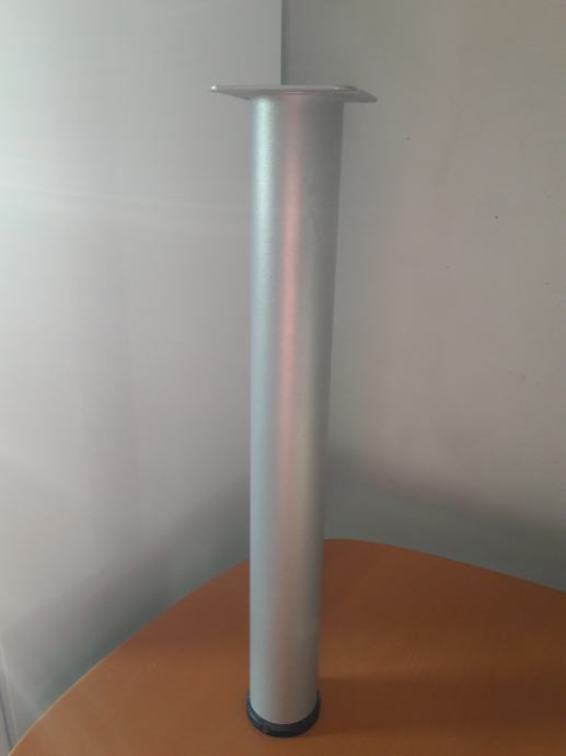 noga za pisalno mizo fi90, višina 68 cm, siva