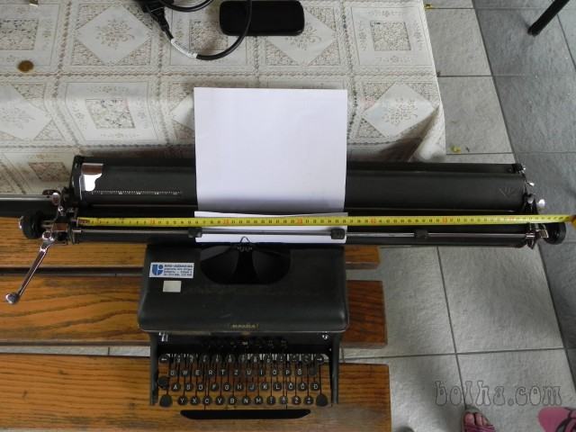 Pisalni stroj Halda standard 6