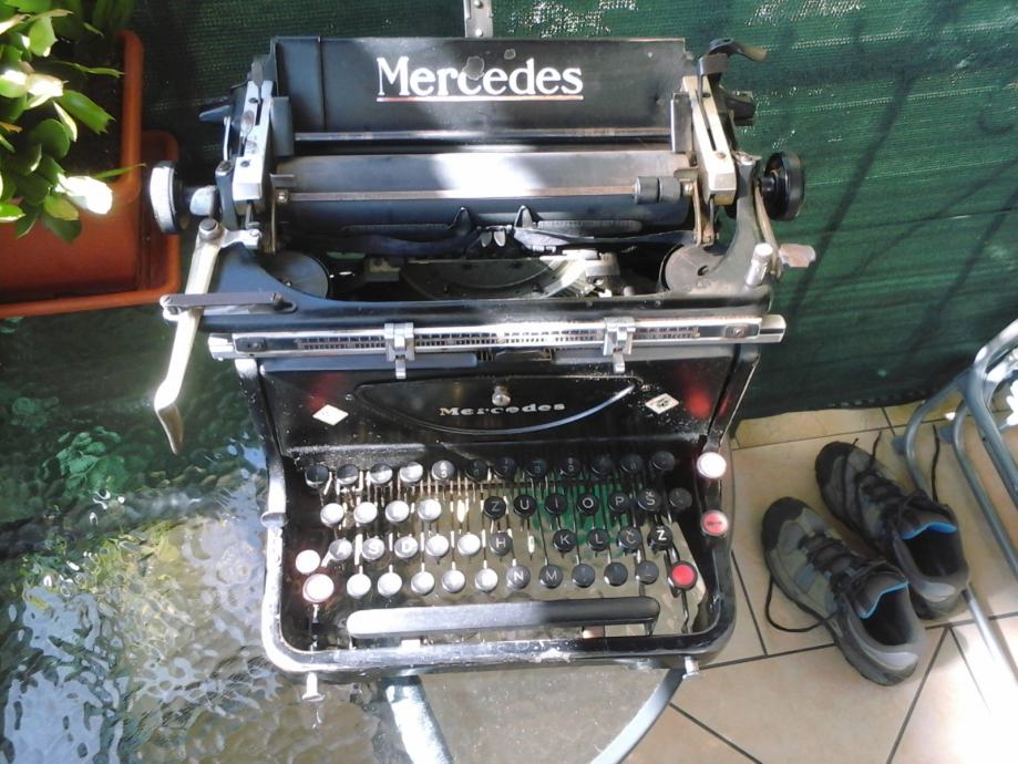 Pisalni stroj Mercedes büromaschinenwerke a.g.