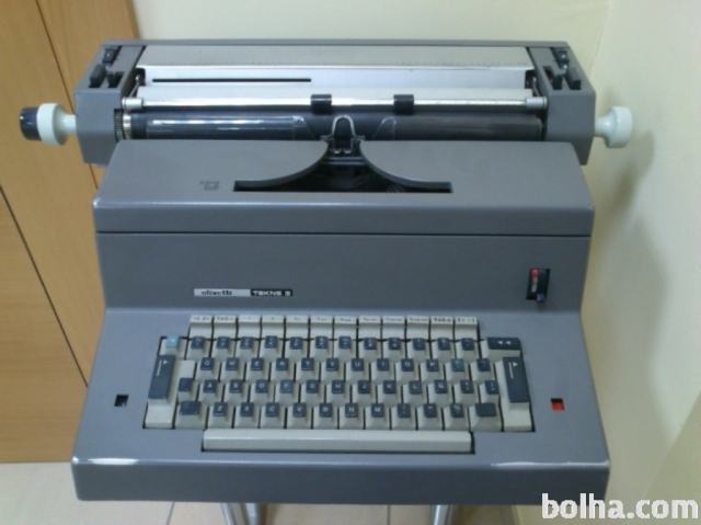 Pisalni stroj Olivetti Tekne 3 Vintage letnik 1965