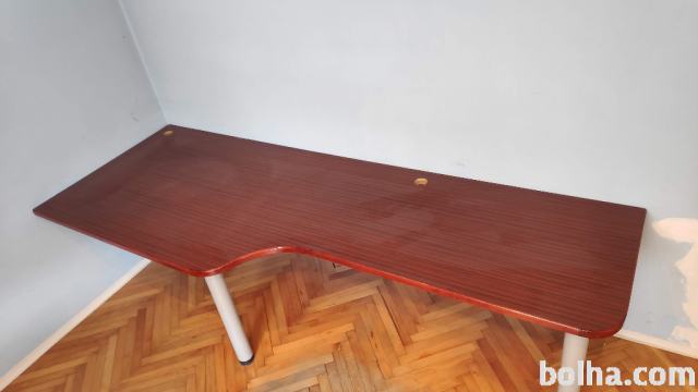 Robustna pisarniška miza 100 x 280,5cm