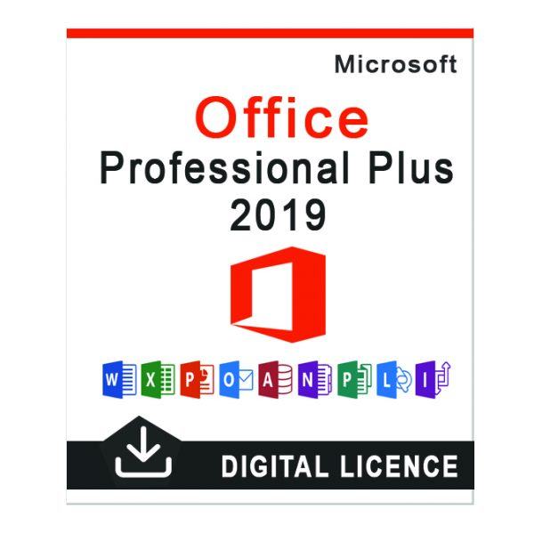 Microsoft Office 2019 Professional Plus licenca
