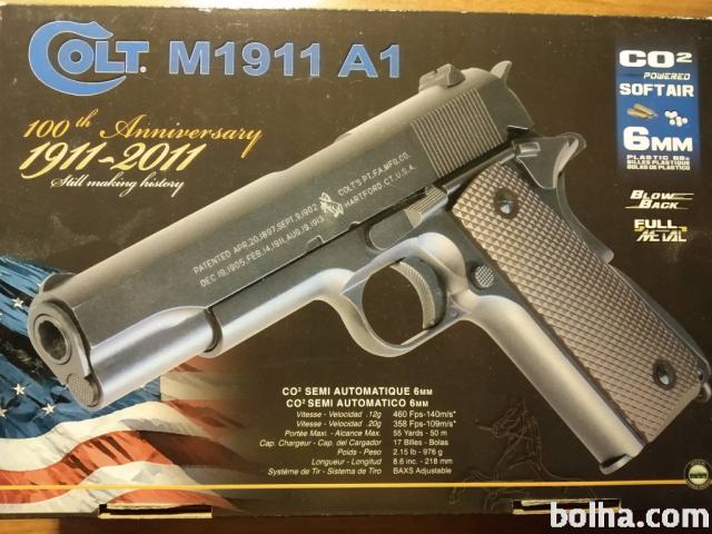 Airsoft pištola Colt 1911 Full Metal