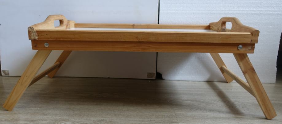 Zložljiva servirna mizica dolžina 52 cm