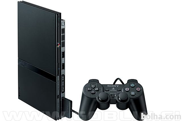 Rabljeno: PlayStation 2 Slim (PS2) +  PS2 igra + 1 leto garancije