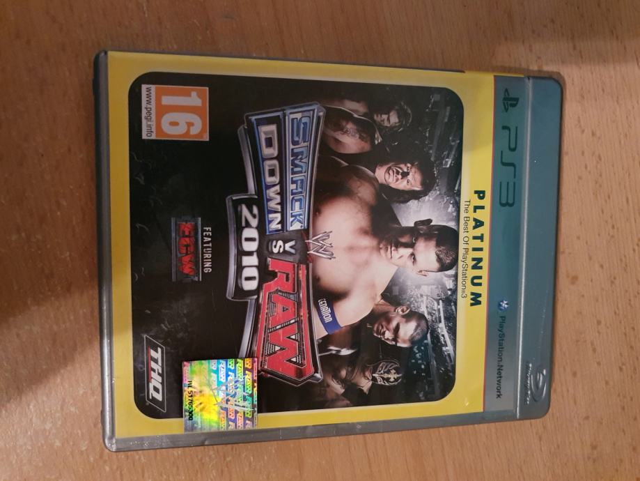 Playstation 3 PS3 Igra WWE SmackDown vs. Raw 2010