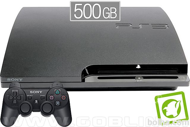 Rabljeno: PlayStation 3 Slim 320GB + 2x PS3 igra + 1 leto garancije...