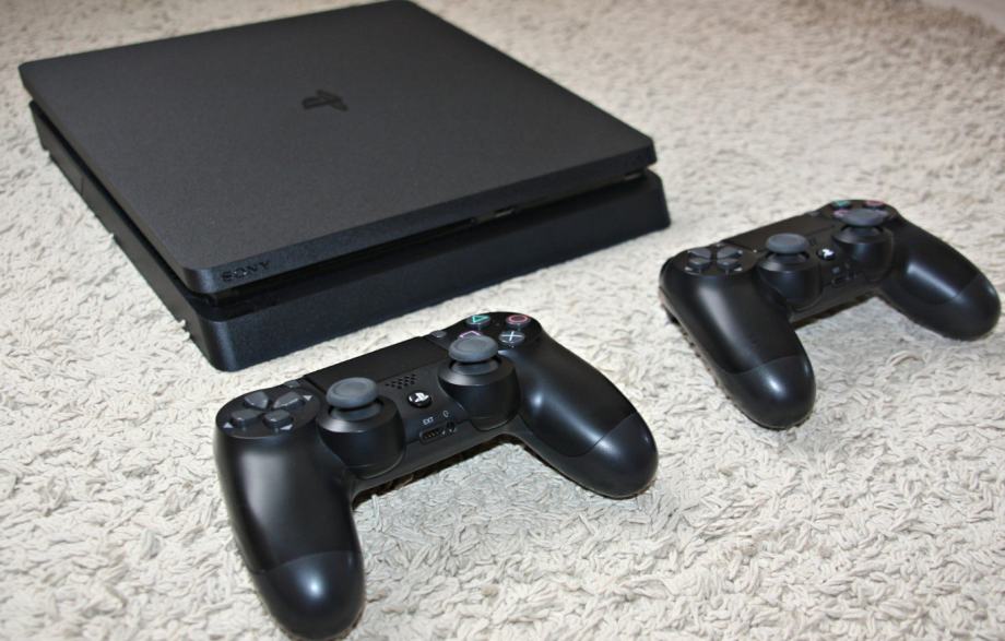 playstation 4 slim 1tb с играми