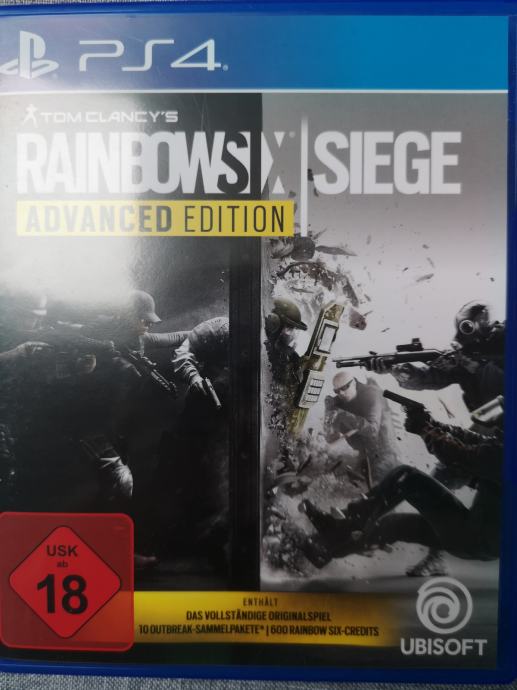 Rainbow Six Siege Tom Clancys -Ps4
