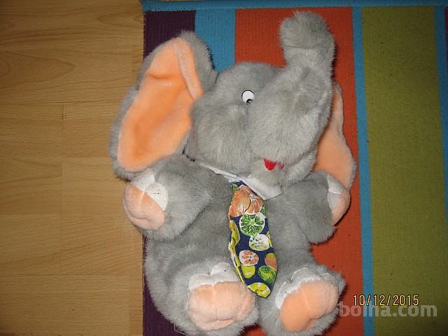 Slonček s kravato 26 cm (s poštnino)